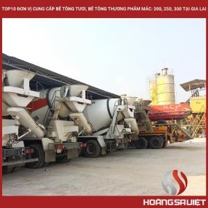 Top 10 Suppliers of Fresh Concrete, Commercial Concrete Grades: 200, 250, 300 in Gia Lai Top 10 Suppliers of Fresh Concrete, Commercial Concrete Grades: 200, 250, 300 in Gia Lai