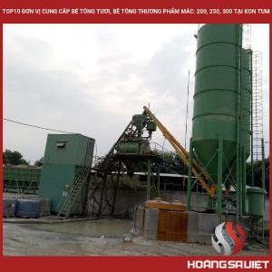 Top10 Đơn Vị Cung Cấp Bê Tông Tươi, Bê Tông Thương Phẩm Mác: 200, 250, 300 Tại Kon Tum