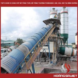 Top 10 Suppliers of Fresh Concrete, Commercial Concrete Grades: 200, 250, 300 in Binh Duong Top 10 Suppliers of Fresh Concrete, Commercial Concrete Grades: 200, 250, 300 in Binh Duong