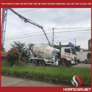 Top10 Đơn Vị Cung Cấp Bê Tông Tươi, Bê Tông Thương Phẩm Mác: 200, 250, 300 Tại Bạc Liêu Top10 Đơn Vị Cung Cấp Bê Tông Tươi, Bê Tông Thương Phẩm Mác: 200, 250, 300 Tại Bạc Liêu