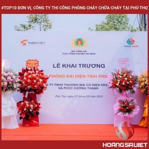 #top10 Đơn Vị, Công Ty Thi Công Phòng Cháy Chữa Cháy Tại Phú Thọ