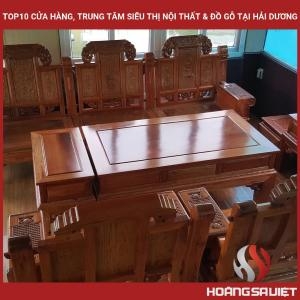 Top10 Cửa Hàng, Trung Tâm Siêu Thị Nội Thất & Đồ Gỗ Tại Hải Dương 