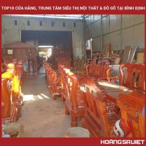 Top10 Cửa Hàng, Trung Tâm Siêu Thị Nội Thất & Đồ Gỗ Tại Bình Định 
