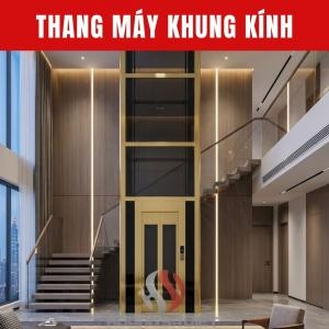 Thang Máy Thông Minh Khung Nhôm Kính