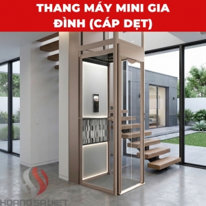 Thang Máy Mini Gia Đình (Cáp Dẹt)