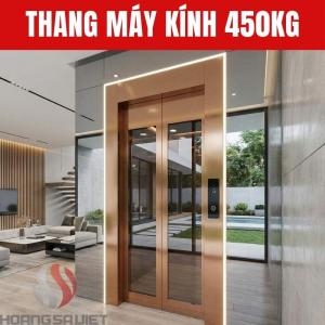 Thang Máy Kính 450Kg