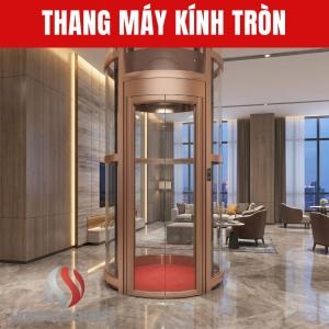 Thang Máy Tròn Vách Kính