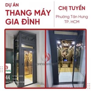 Dự Án Thang Máy Gia Đình Tại Phường Tân Hưng, Tp. Hcm