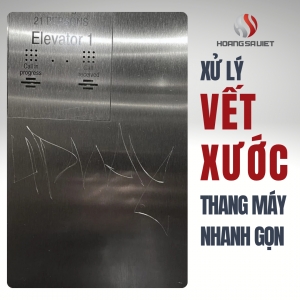 Bỏ Túi Cách Xử Lý Vết Xước Thang Máy Nhanh Chóng