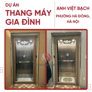 Dự Án Thang Máy Gia Đình Tại Phường Hà Đông, Hà Nội - Anh Việt