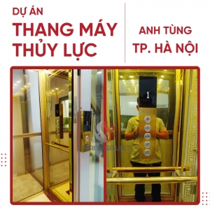 Dự Án Lắp Đặt Thang Máy Thủy Lực Tại Hà Nội - Anh Tùng