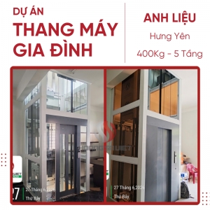 Dự Án Lắp Đặt Thang Máy Cáp Dẹt Tại Hưng Yên - Anh Liệu
