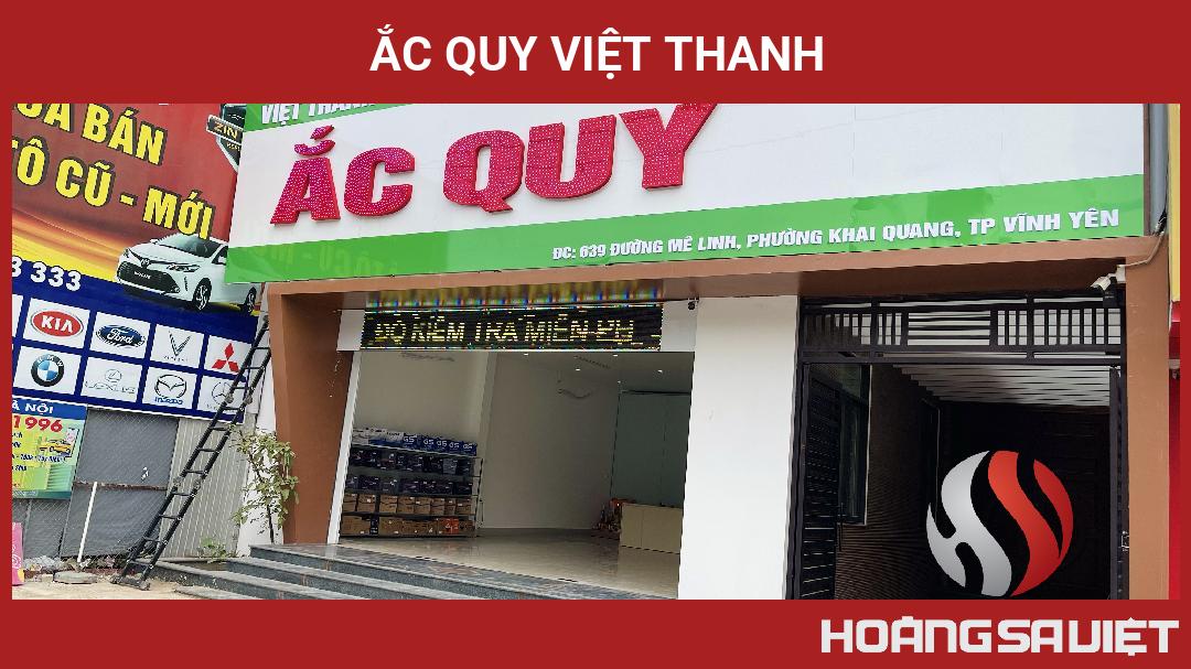 Ắc Quy Việt Thanh Ắc Quy Việt Thanh