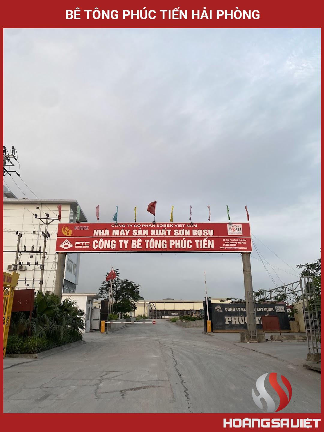 BÊ TÔNG PHÚC TIẾN HẢI PHÒNG BÊ TÔNG PHÚC TIẾN HẢI PHÒNG