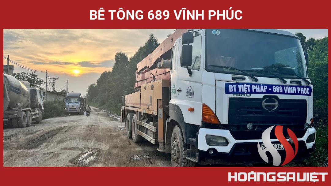 Bê Tông 689 Vĩnh Phúc Bê Tông 689 Vĩnh Phúc