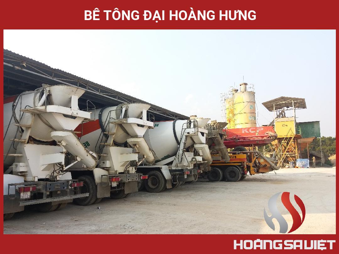 Bê Tông Đại Hoàng Hưng Bê Tông Đại Hoàng Hưng