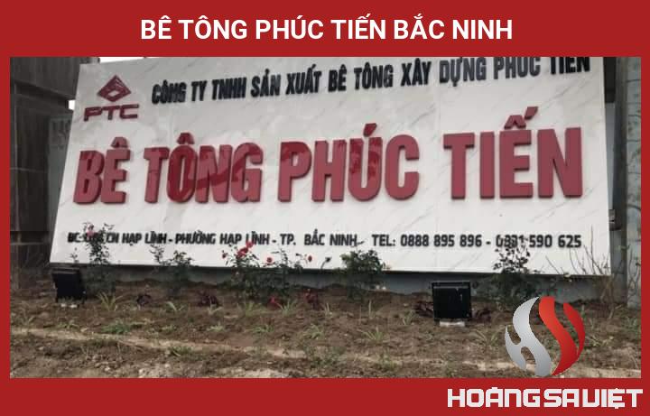 Bê Tông Phúc Tiến Bắc Ninh Bê Tông Phúc Tiến Bắc Ninh