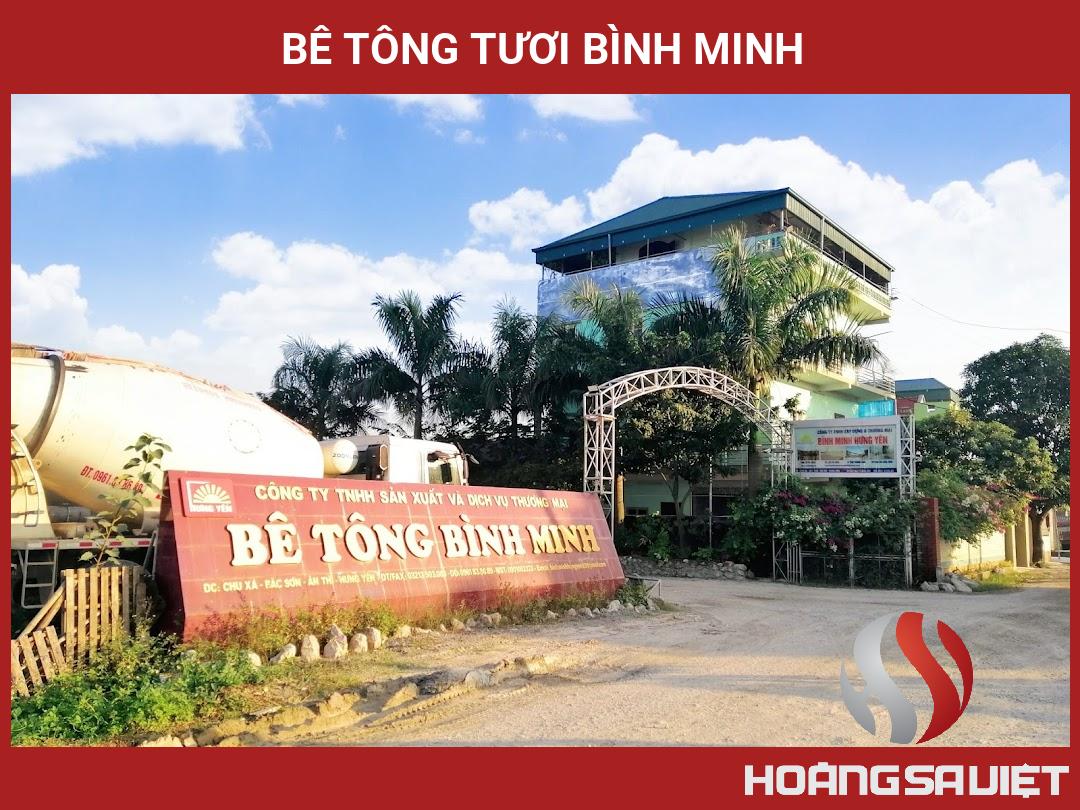 Bê Tông Tươi Bình Minh Bê Tông Tươi Bình Minh