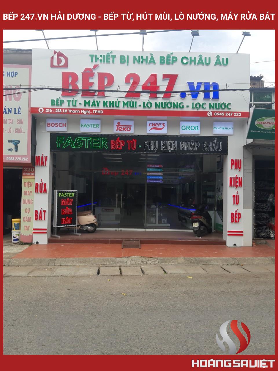 Bếp 247.vn Hải Dương - Bếp Từ, Hút Mùi, Lò Nướng, Máy Rửa Bát Bếp 247.vn Hải Dương - Bếp Từ, Hút Mùi, Lò Nướng, Máy Rửa Bát