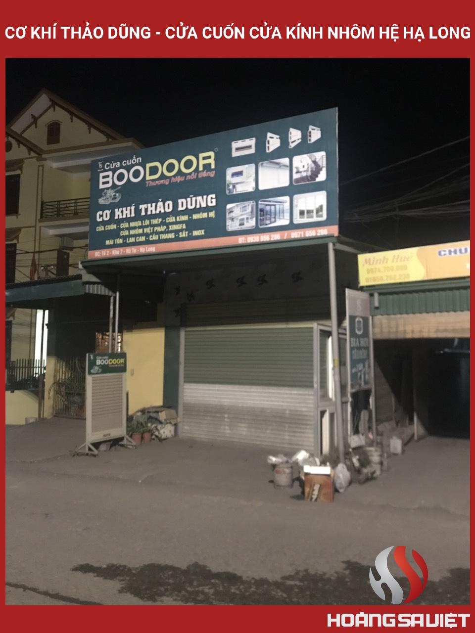 CƠ KHÍ THẢO DŨNG - CỬA CUỐN CỬA KÍNH NHÔM HỆ HẠ LONG CƠ KHÍ THẢO DŨNG - CỬA CUỐN CỬA KÍNH NHÔM HỆ HẠ LONG