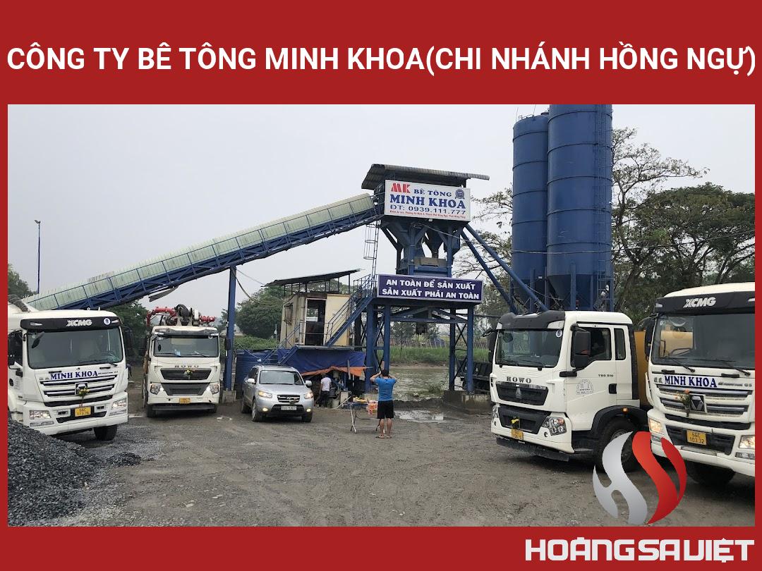 CÔNG TY BÊ TÔNG MINH KHOA(CHI NHÁNH HỒNG NGỰ) CÔNG TY BÊ TÔNG MINH KHOA(CHI NHÁNH HỒNG NGỰ)