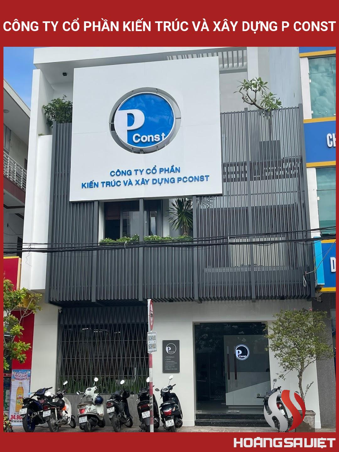 CÔNG TY CỔ PHẦN KIẾN TRÚC VÀ XÂY DỰNG P CONST CÔNG TY CỔ PHẦN KIẾN TRÚC VÀ XÂY DỰNG P CONST