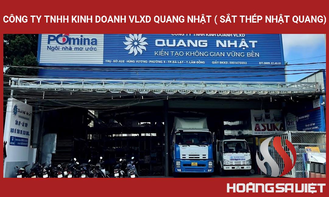 CÔNG TY TNHH KINH DOANH VLXD QUANG NHẬT ( SẮT THÉP NHẬT QUANG) CÔNG TY TNHH KINH DOANH VLXD QUANG NHẬT ( SẮT THÉP NHẬT QUANG)