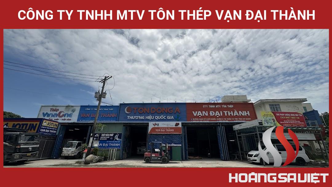 CÔNG TY TNHH MTV TÔN THÉP VẠN ĐẠI THÀNH CÔNG TY TNHH MTV TÔN THÉP VẠN ĐẠI THÀNH