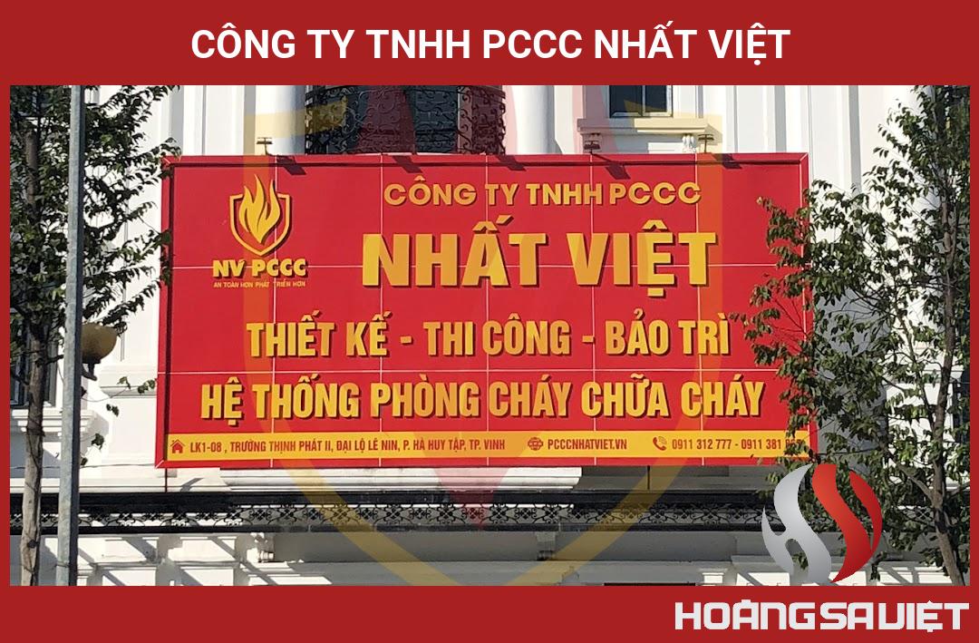 CÔNG TY TNHH PCCC NHẤT VIỆT CÔNG TY TNHH PCCC NHẤT VIỆT
