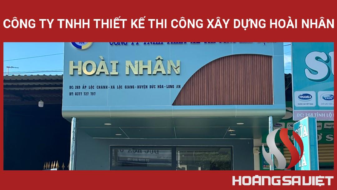 CÔNG TY TNHH THIẾT KẾ THI CÔNG XÂY DỰNG HOÀI NHÂN CÔNG TY TNHH THIẾT KẾ THI CÔNG XÂY DỰNG HOÀI NHÂN