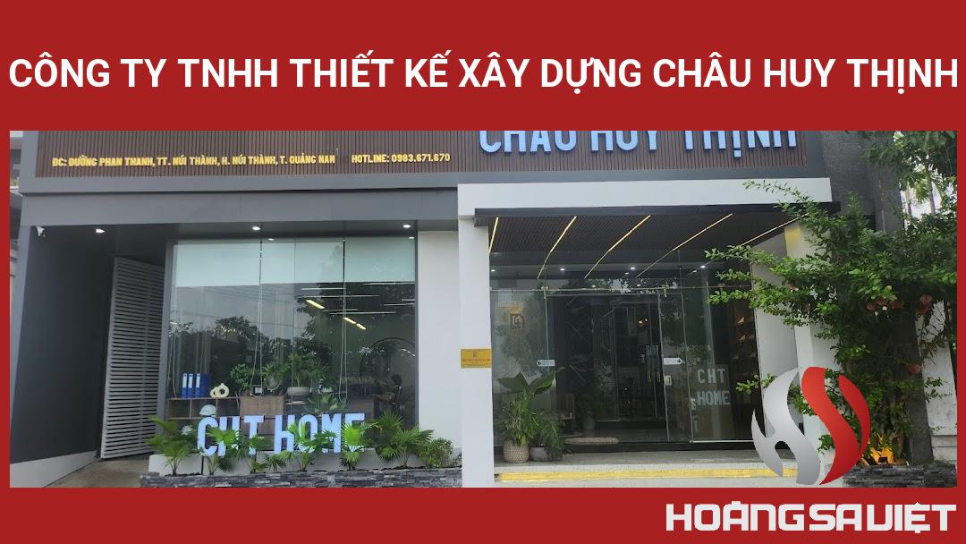 CÔNG TY TNHH THIẾT KẾ XÂY DỰNG CHÂU HUY THỊNH CÔNG TY TNHH THIẾT KẾ XÂY DỰNG CHÂU HUY THỊNH