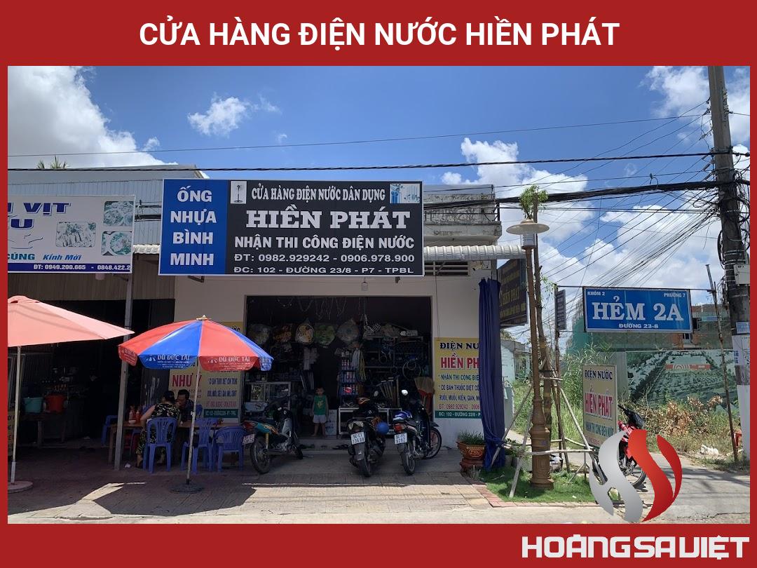 CỬA HÀNG ĐIỆN NƯỚC HIỀN PHÁT CỬA HÀNG ĐIỆN NƯỚC HIỀN PHÁT