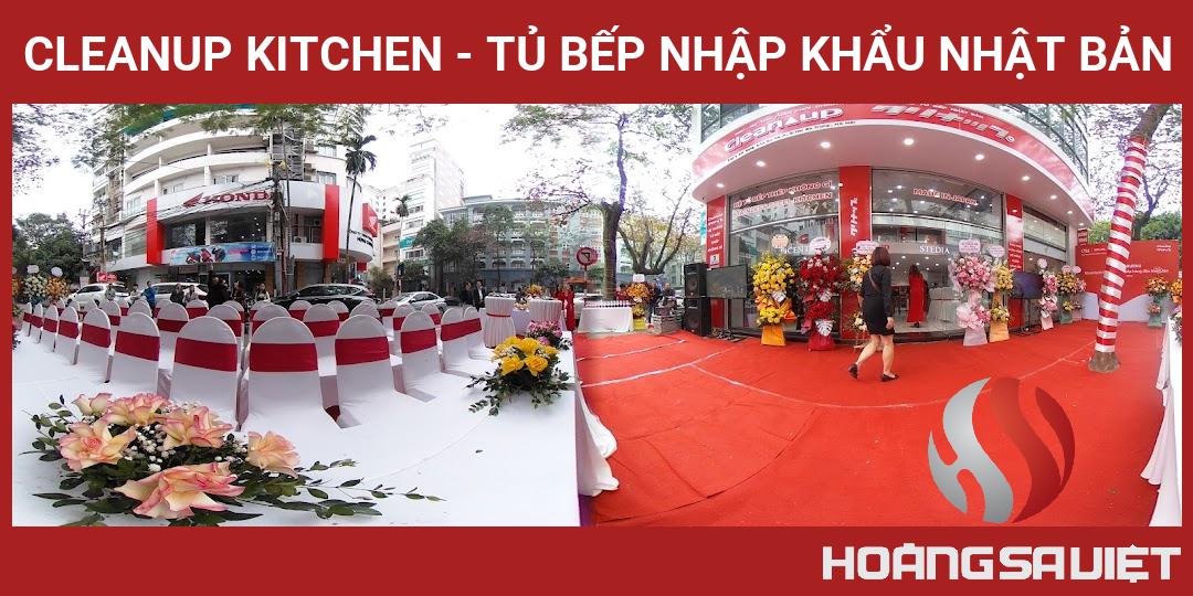 Cleanup Kitchen - Tủ Bếp Nhập Khẩu Nhật Bản Cleanup Kitchen - Tủ Bếp Nhập Khẩu Nhật Bản