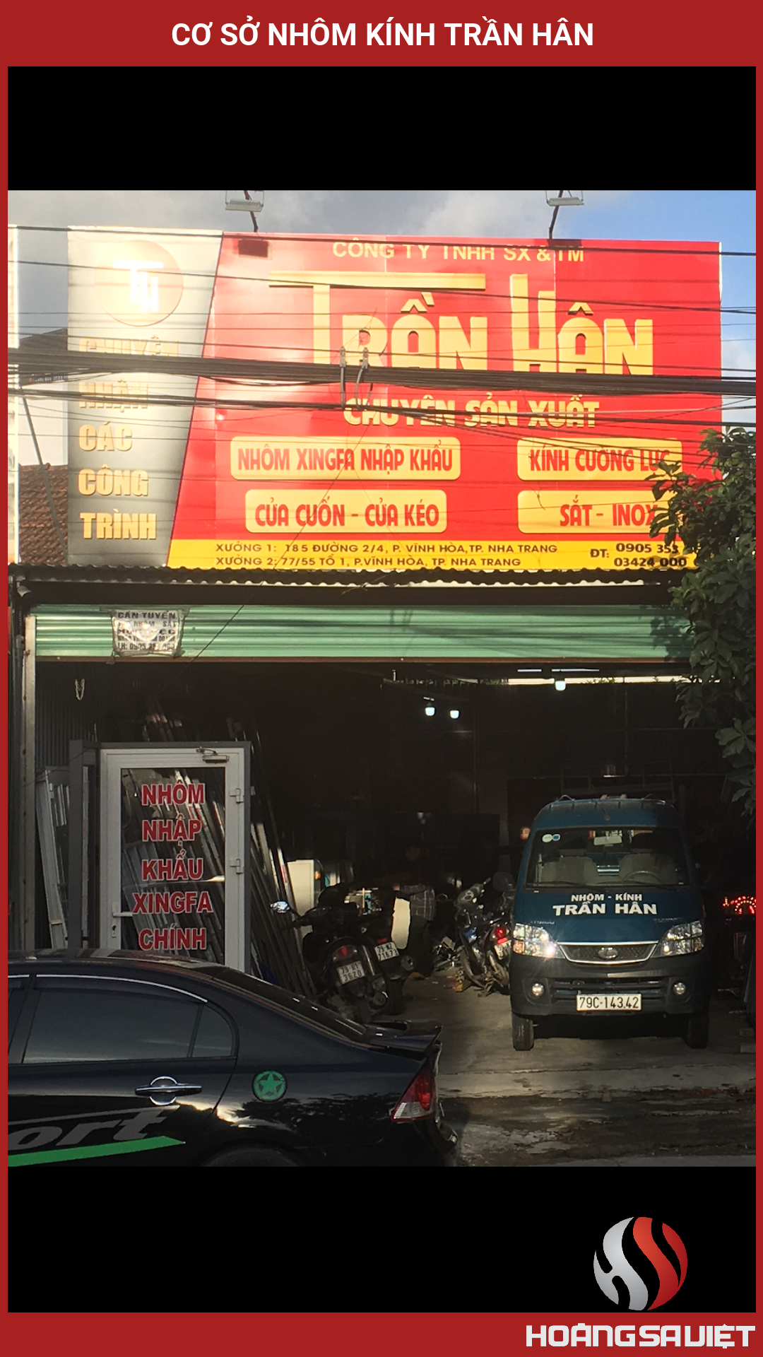 Cơ Sở Nhôm Kính Trần Hân Cơ Sở Nhôm Kính Trần Hân