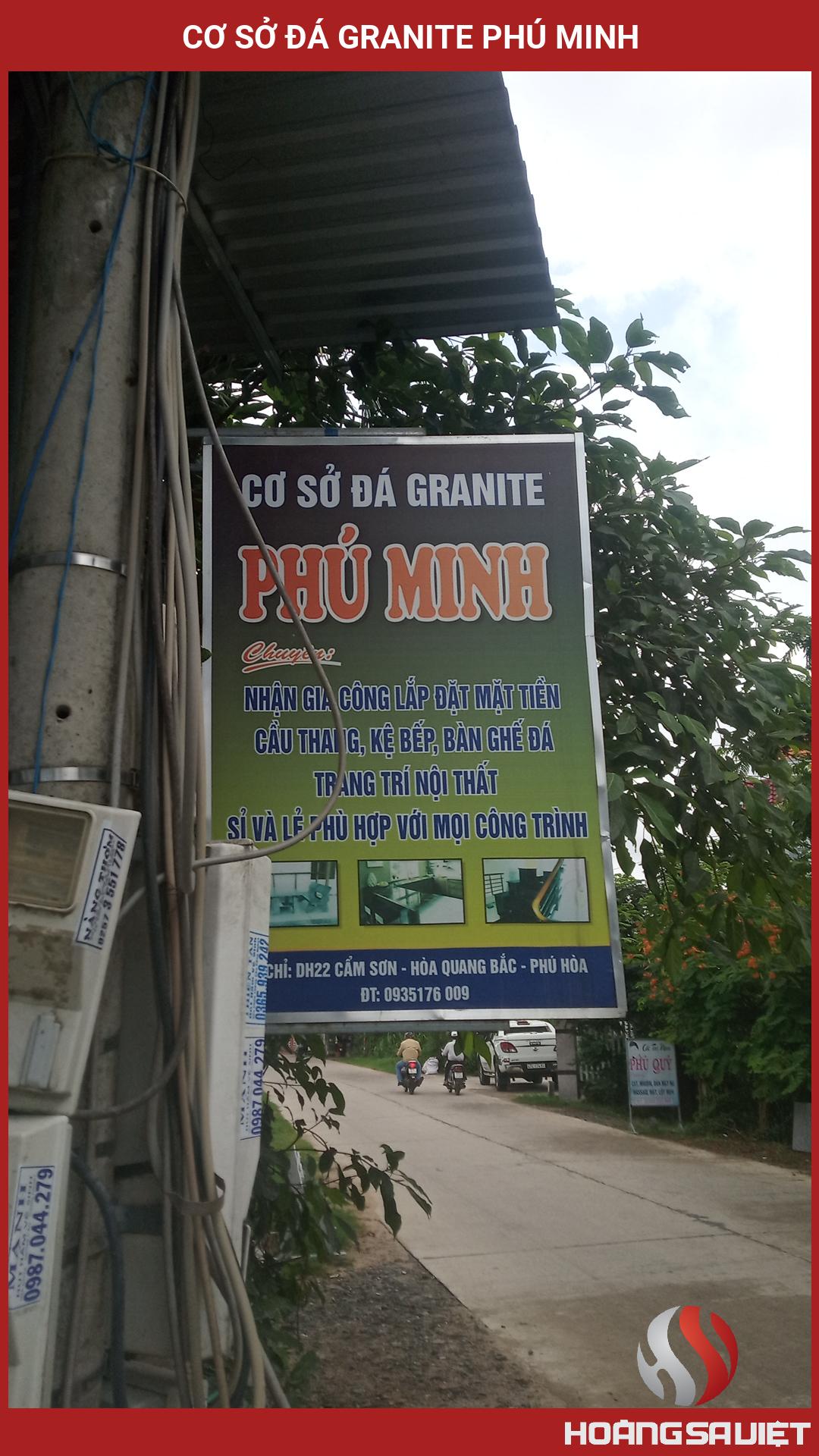 Cơ Sở đá Granite Phú Minh Cơ Sở đá Granite Phú Minh