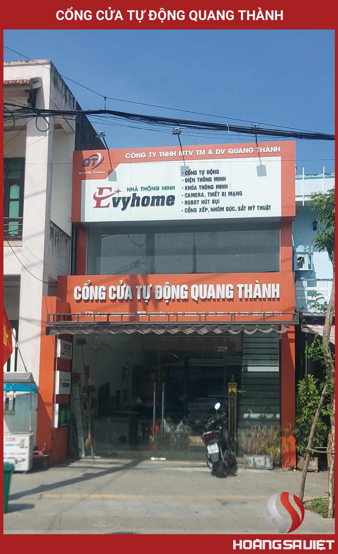 Cổng Cửa Tự động Quang Thành Cổng Cửa Tự động Quang Thành