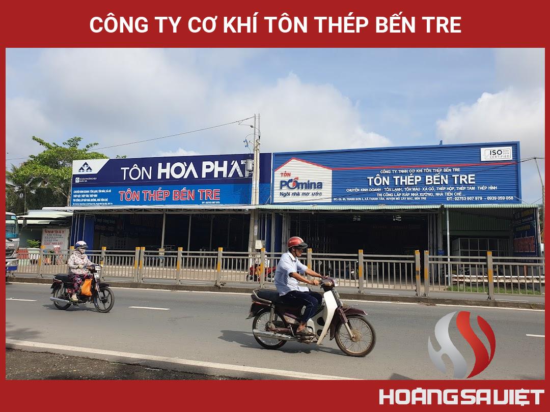 Công Ty Cơ Khí Tôn Thép Bến Tre Công Ty Cơ Khí Tôn Thép Bến Tre