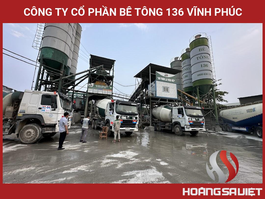 Công Ty Cổ Phần Bê Tông 136 Vĩnh Phúc Công Ty Cổ Phần Bê Tông 136 Vĩnh Phúc