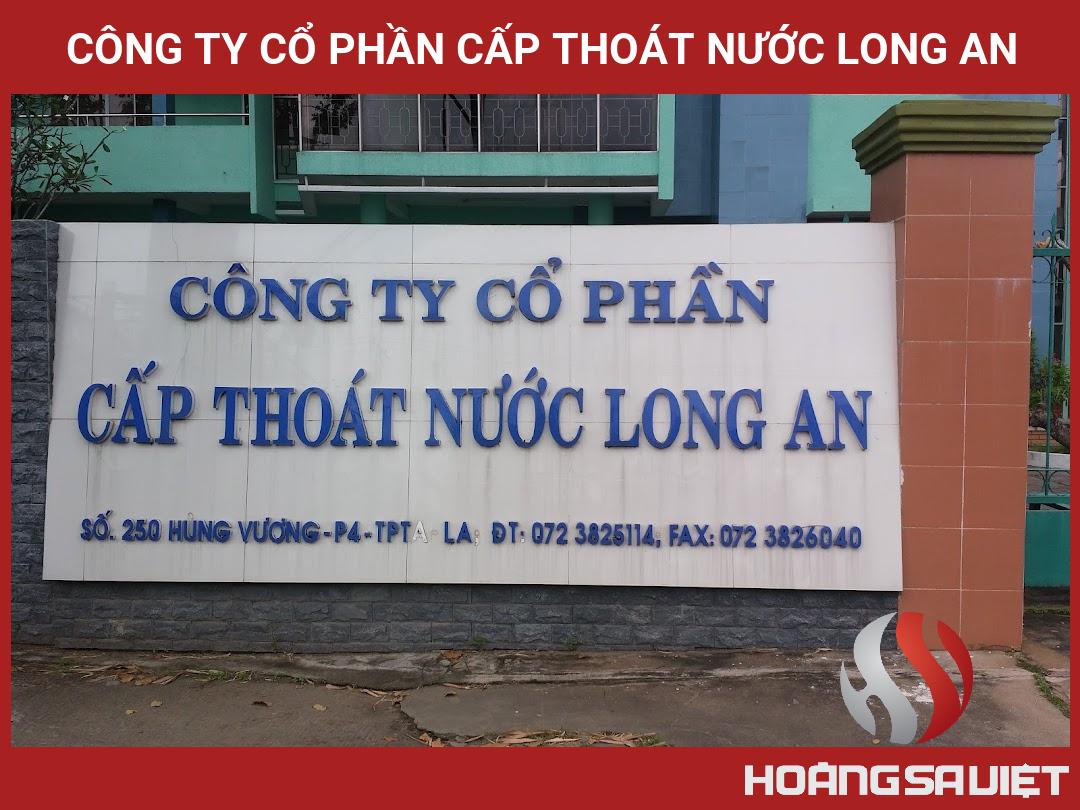 Công Ty Cổ Phần Cấp Thoát Nước Long An Công Ty Cổ Phần Cấp Thoát Nước Long An