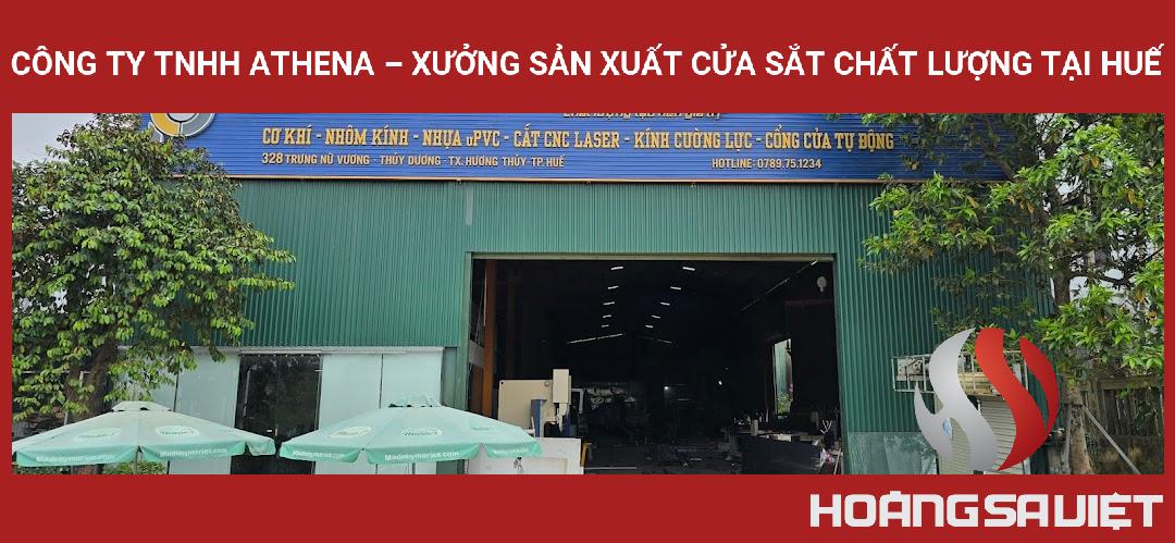 Công Ty TNHH ATHENA – Xưởng Sản Xuất Cửa Sắt Chất Lượng Tại Huế Công Ty TNHH ATHENA – Xưởng Sản Xuất Cửa Sắt Chất Lượng Tại Huế