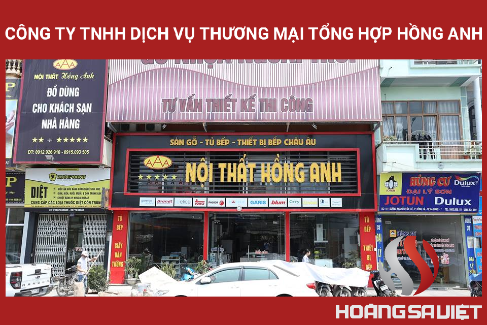 Công Ty TNHH Dịch Vụ Thương Mại Tổng Hợp Hồng Anh Công Ty TNHH Dịch Vụ Thương Mại Tổng Hợp Hồng Anh