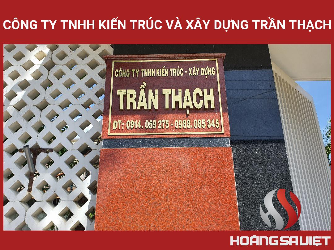 Công Ty TNHH Kiến Trúc Và Xây Dựng Trần Thạch Công Ty TNHH Kiến Trúc Và Xây Dựng Trần Thạch