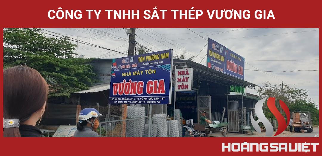 Công Ty TNHH SẮT THÉP Vương Gia Công Ty TNHH SẮT THÉP Vương Gia