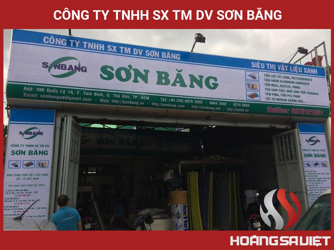 Công Ty TNHH SX TM DV Sơn Băng Công Ty TNHH SX TM DV Sơn Băng