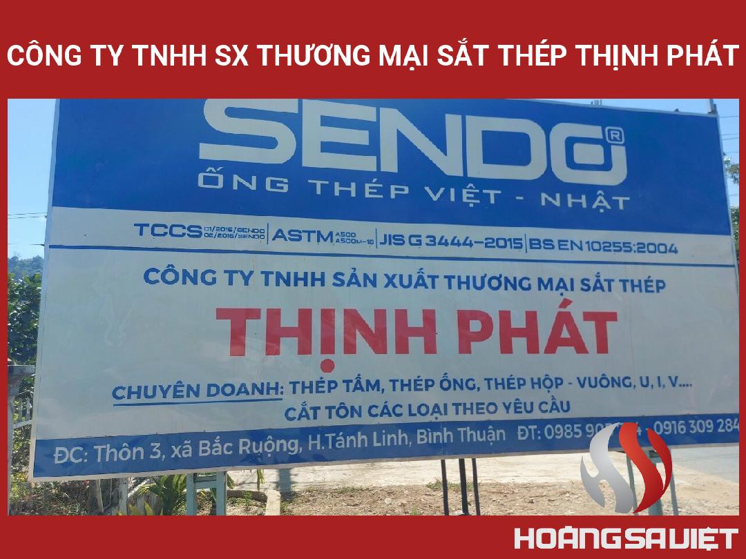 Công Ty TNHH SX Thương Mại Sắt Thép Thịnh Phát Công Ty TNHH SX Thương Mại Sắt Thép Thịnh Phát