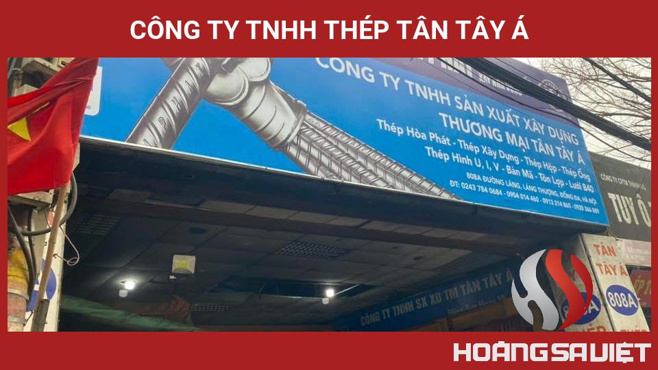 Công Ty TNHH Thép Tân Tây Á Công Ty TNHH Thép Tân Tây Á