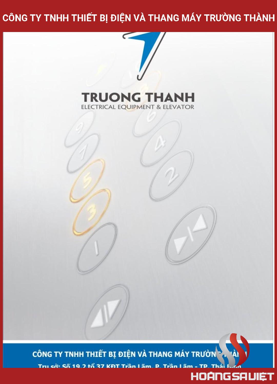 Công Ty TNHH Thiết Bị Điện Và Thang Máy Trường Thành Công Ty TNHH Thiết Bị Điện Và Thang Máy Trường Thành