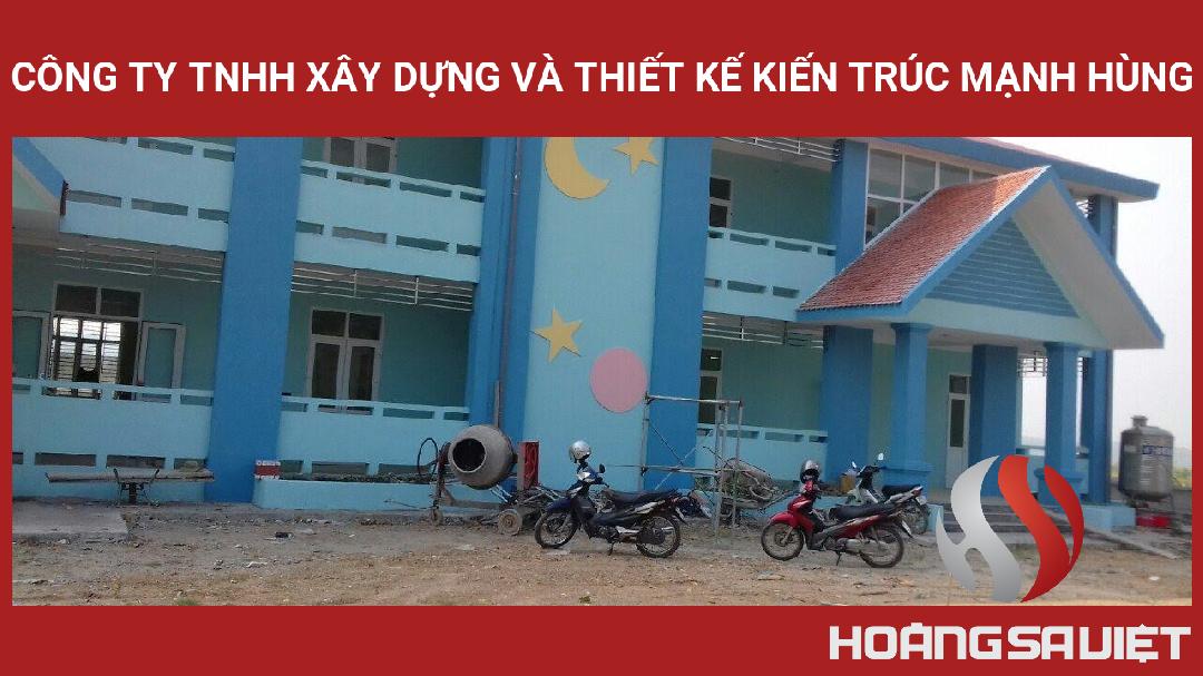 Công Ty TNHH Xây Dựng Và Thiết Kế Kiến Trúc Mạnh Hùng Công Ty TNHH Xây Dựng Và Thiết Kế Kiến Trúc Mạnh Hùng