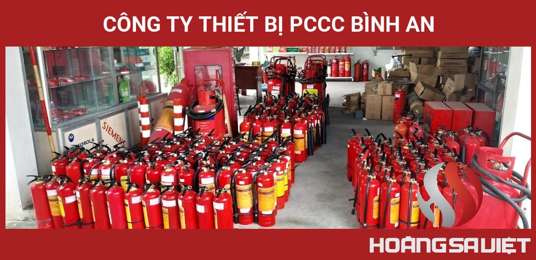 Công Ty Thiết Bị PCCC BÌNH AN Công Ty Thiết Bị PCCC BÌNH AN