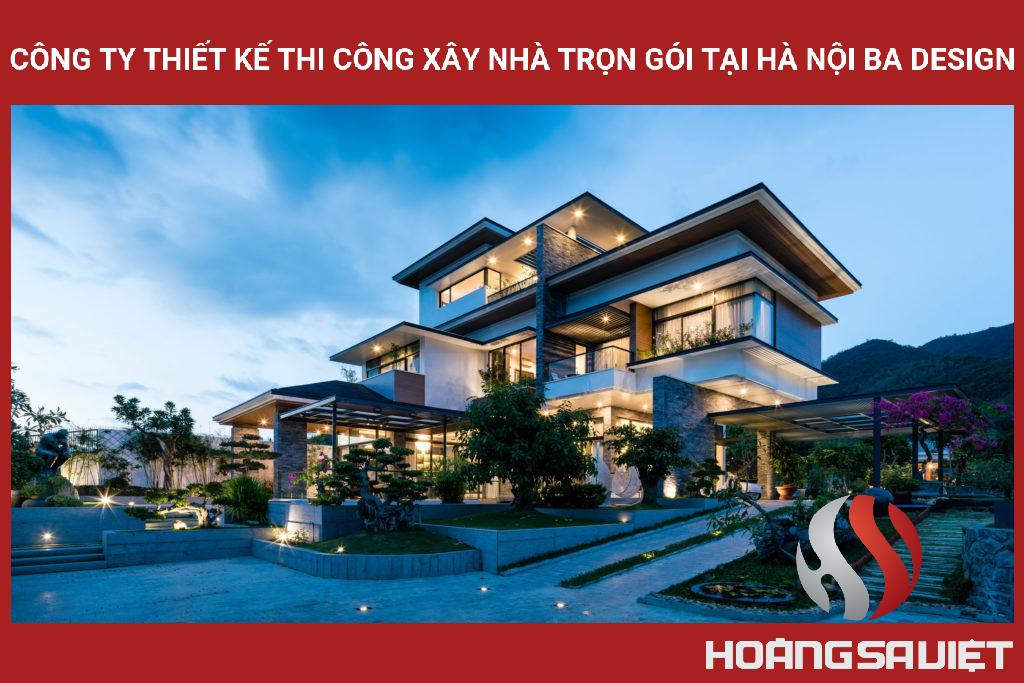 Công Ty Thiết Kế Thi Công Xây Nhà Trọn Gói Tại Hà Nội BA Design Công Ty Thiết Kế Thi Công Xây Nhà Trọn Gói Tại Hà Nội BA Design